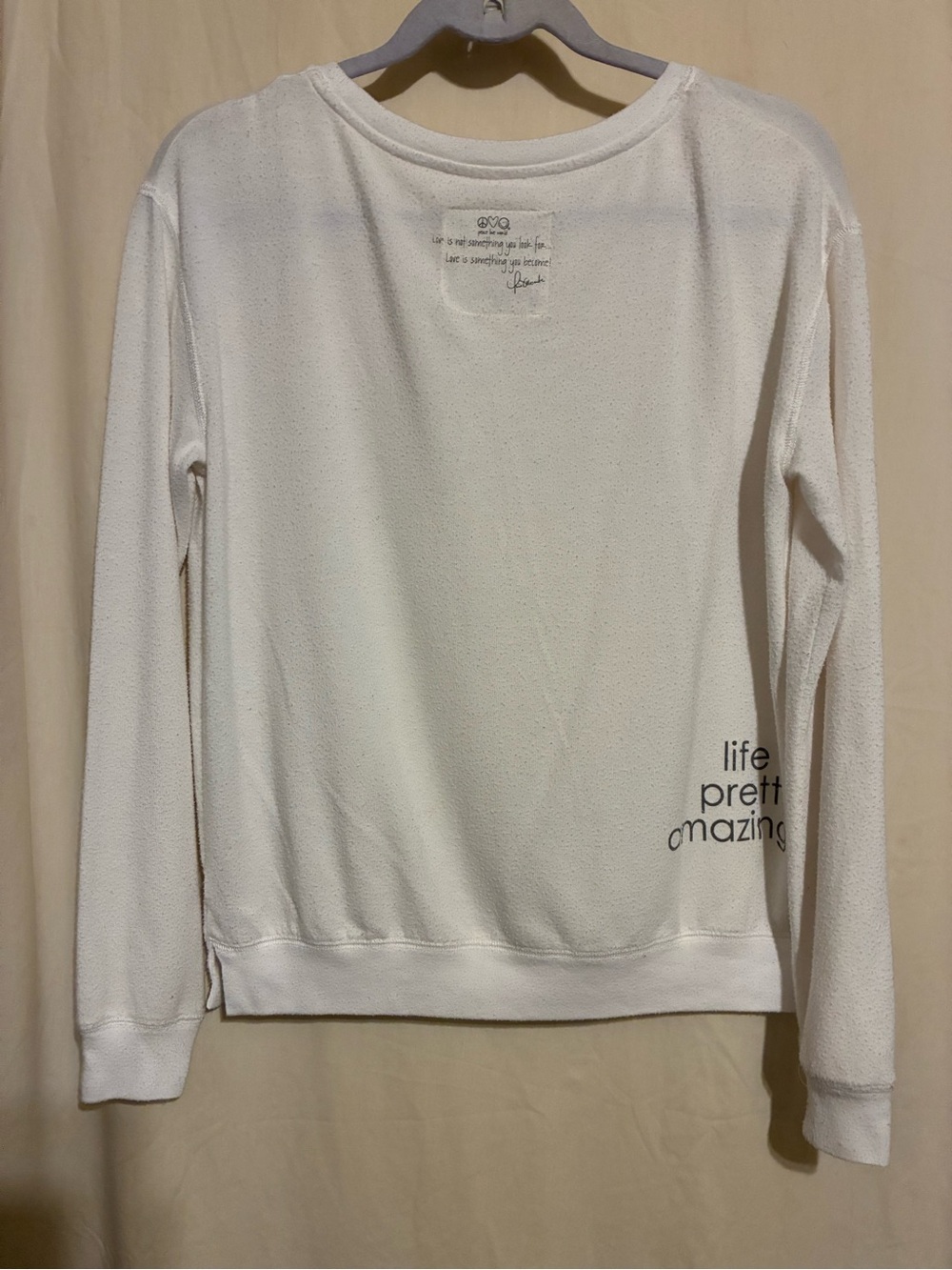 Peace Love World Sweater